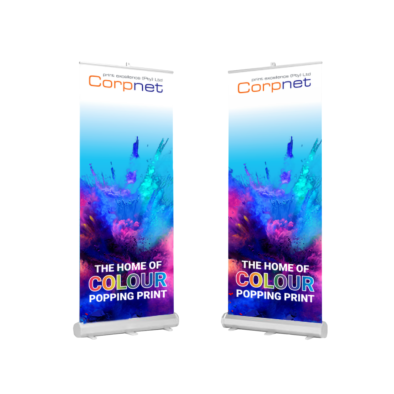 Pull-up Banners - Crafted by Corpnet Print Excellence